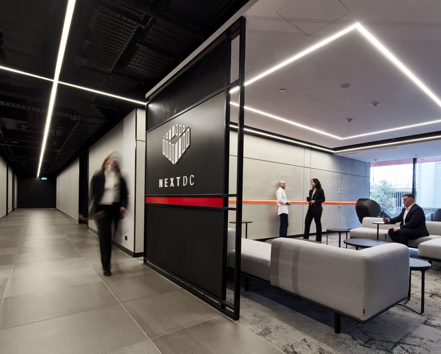NEXTDC Data Centre Brand and Wayfinding Design