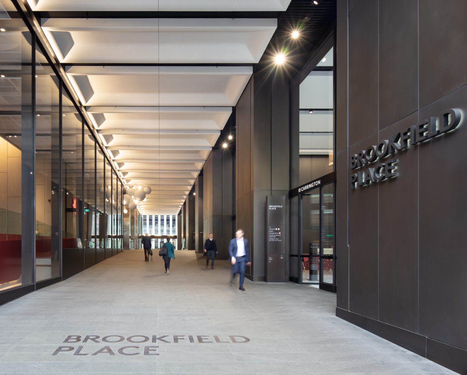 Brookfield Place Wayfinding Signage