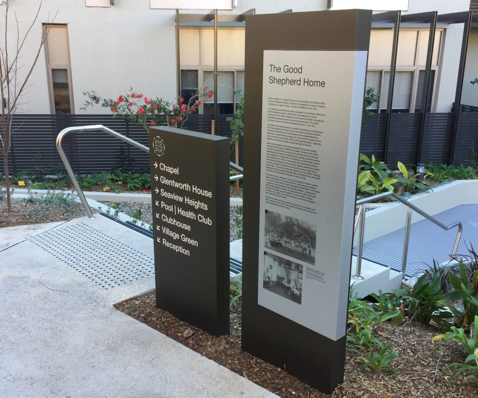 Cardinal Freeman Village Aged Care Signage and Wayfinding