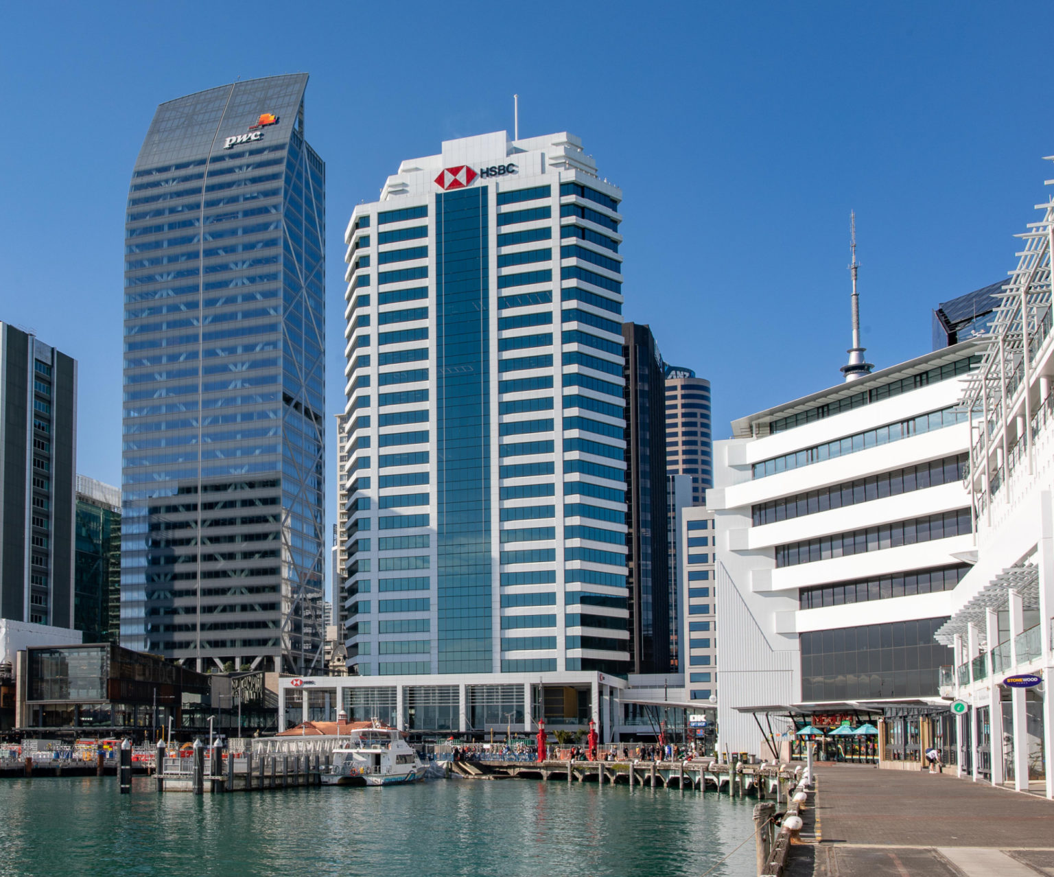 PwC Tower Sky Sign