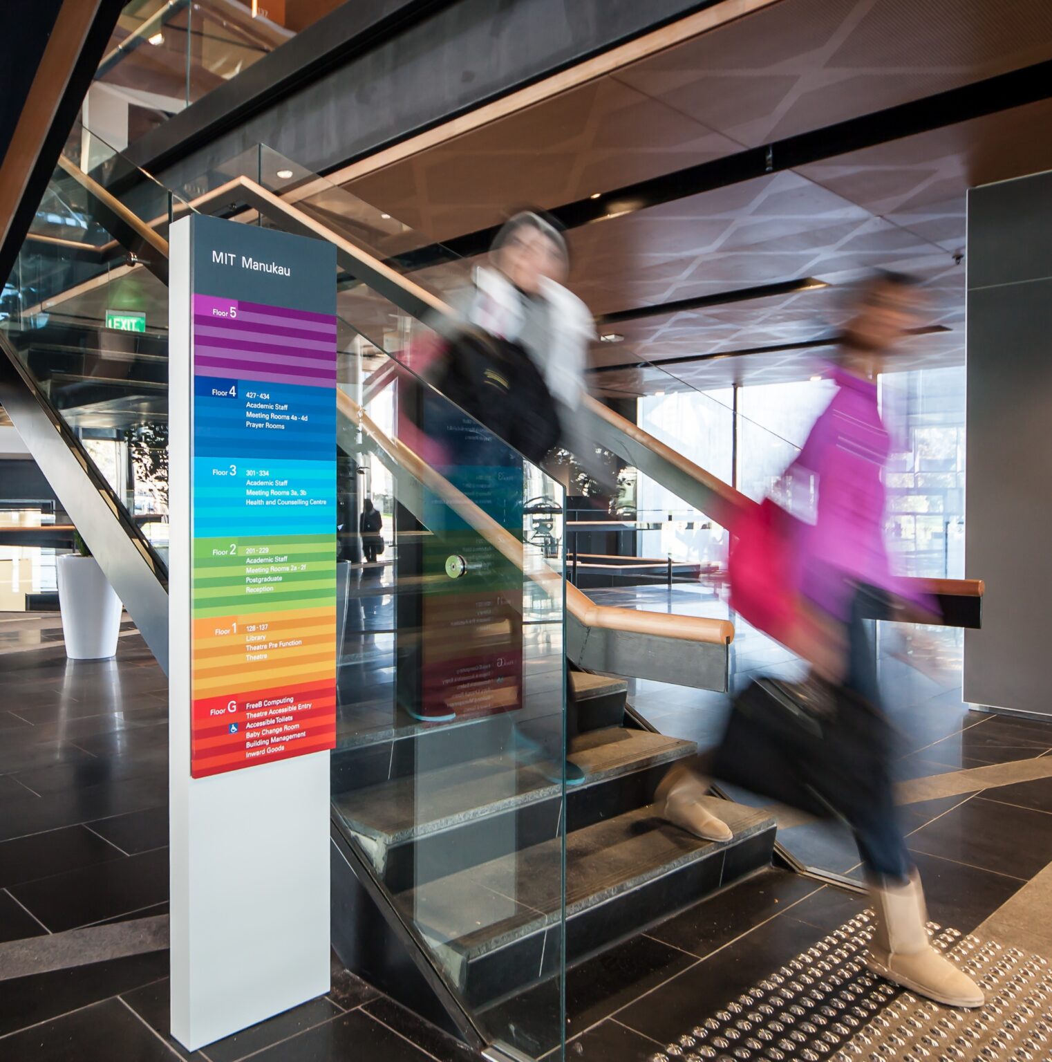 Manukau Institute of Technology Signage and Wayfinding Solution
