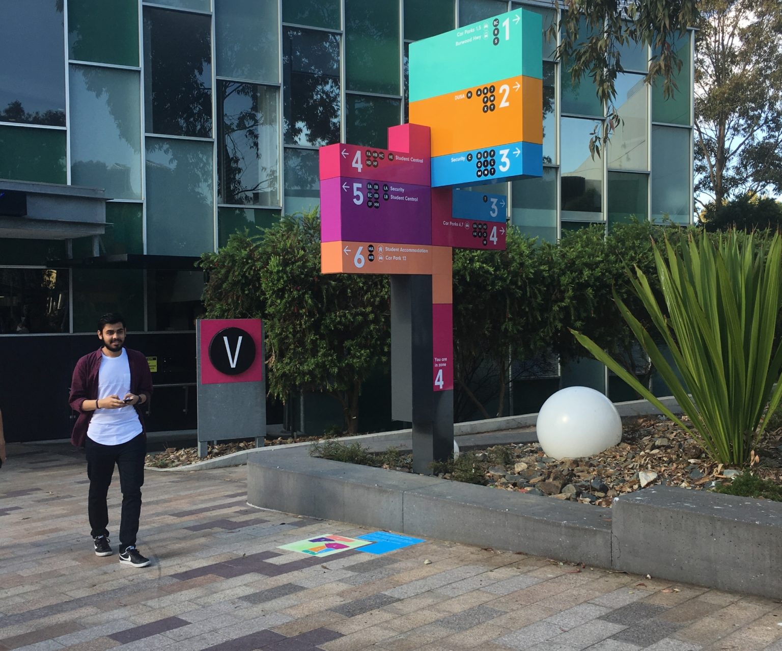 Deakin University Wayfinding and Signage