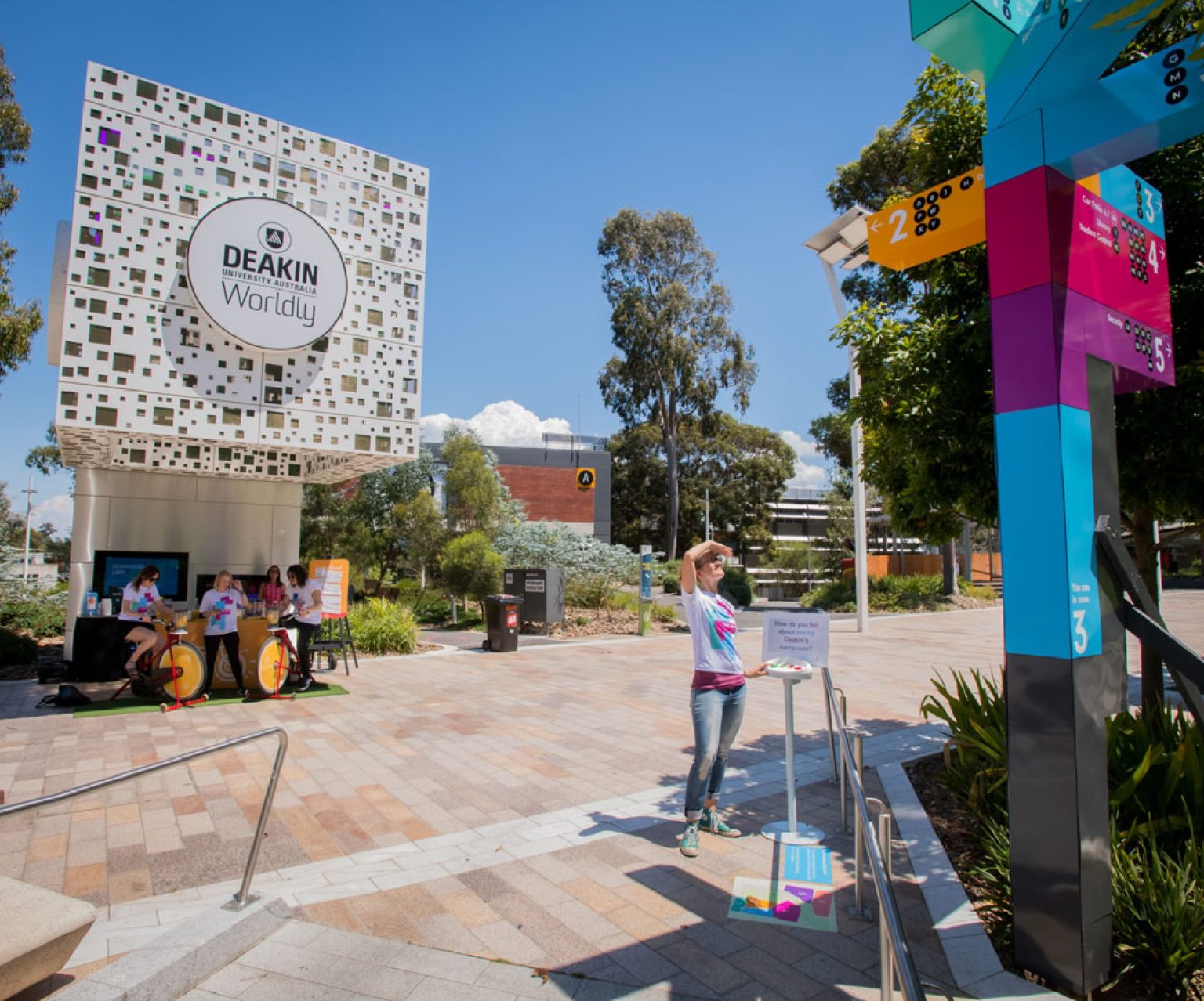Deakin University Wayfinding and Signage