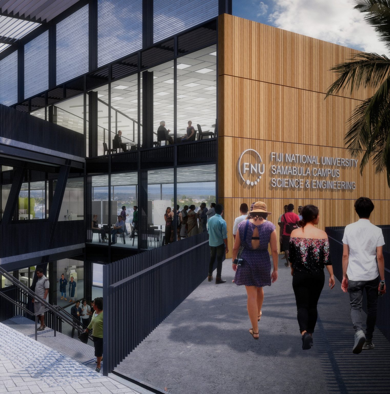 Fiji National University Wayfinding Signage Solutions