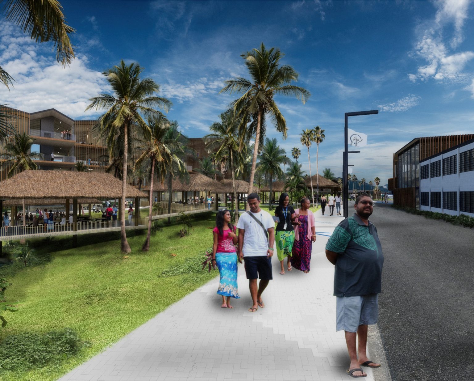 Fiji National University Wayfinding Signage Solutions
