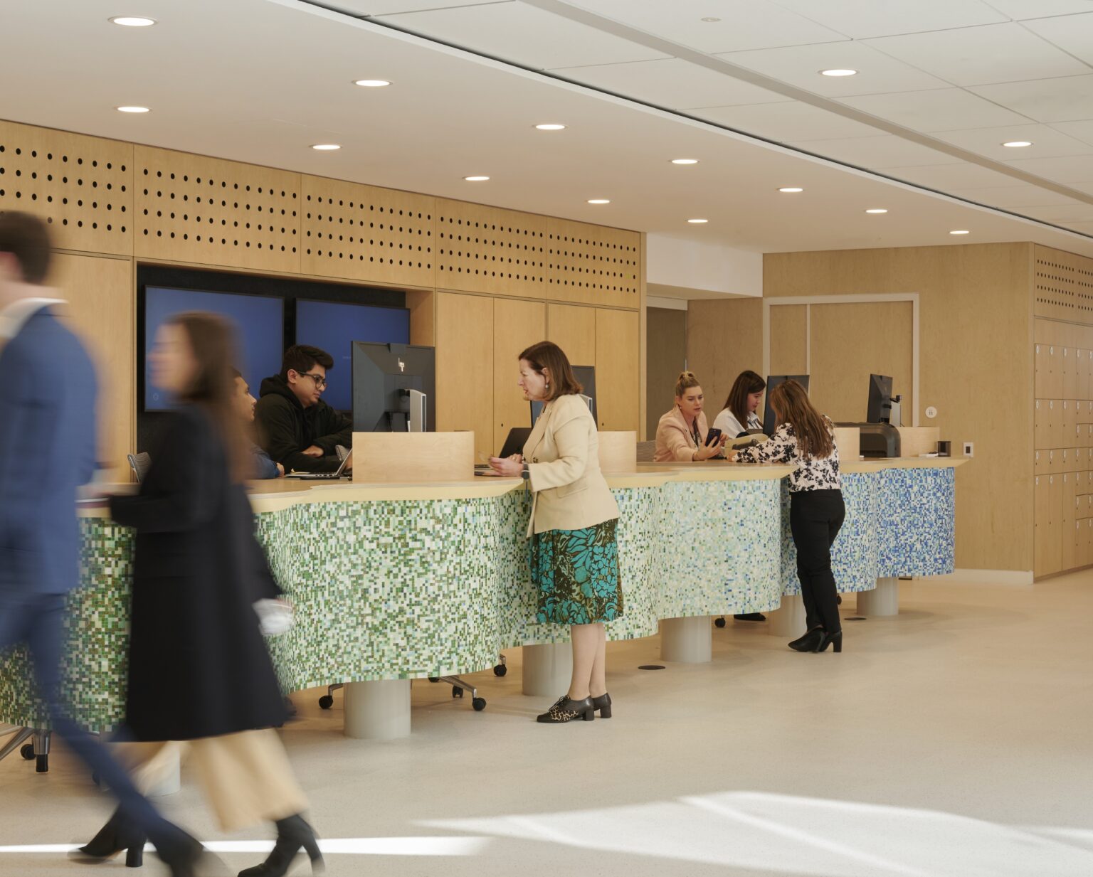 Deloitte QQT HQ Workplace Wayfinding Design