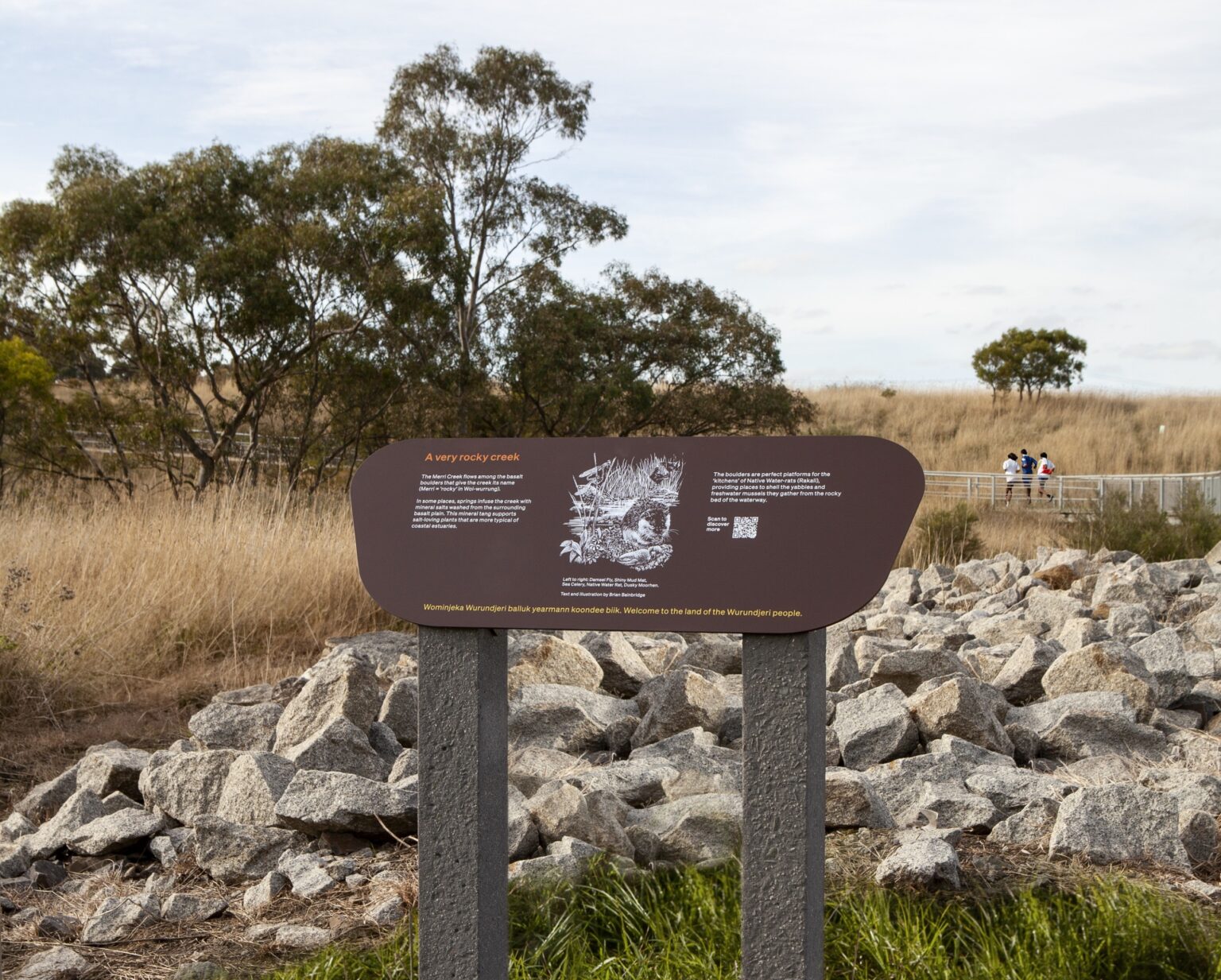 marram baba Merri Creek Parklands Wayfinding