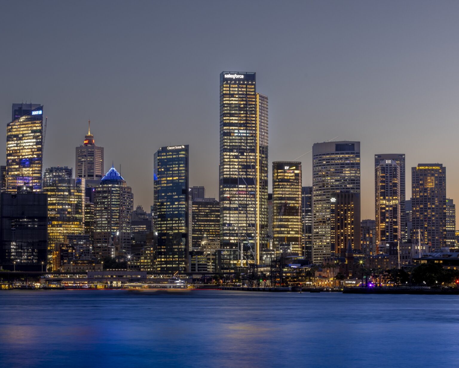 Salesforce Sydney Sky Sign