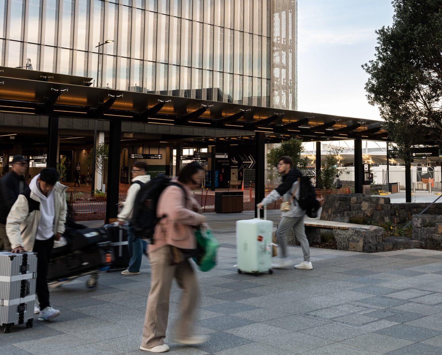 Auckland Airport Transport Hub Signage and Wayfinding