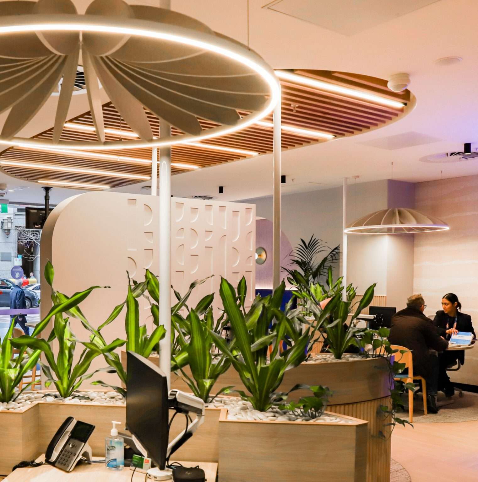 People First Bank corporate rebrand, signage design, and environmental graphics