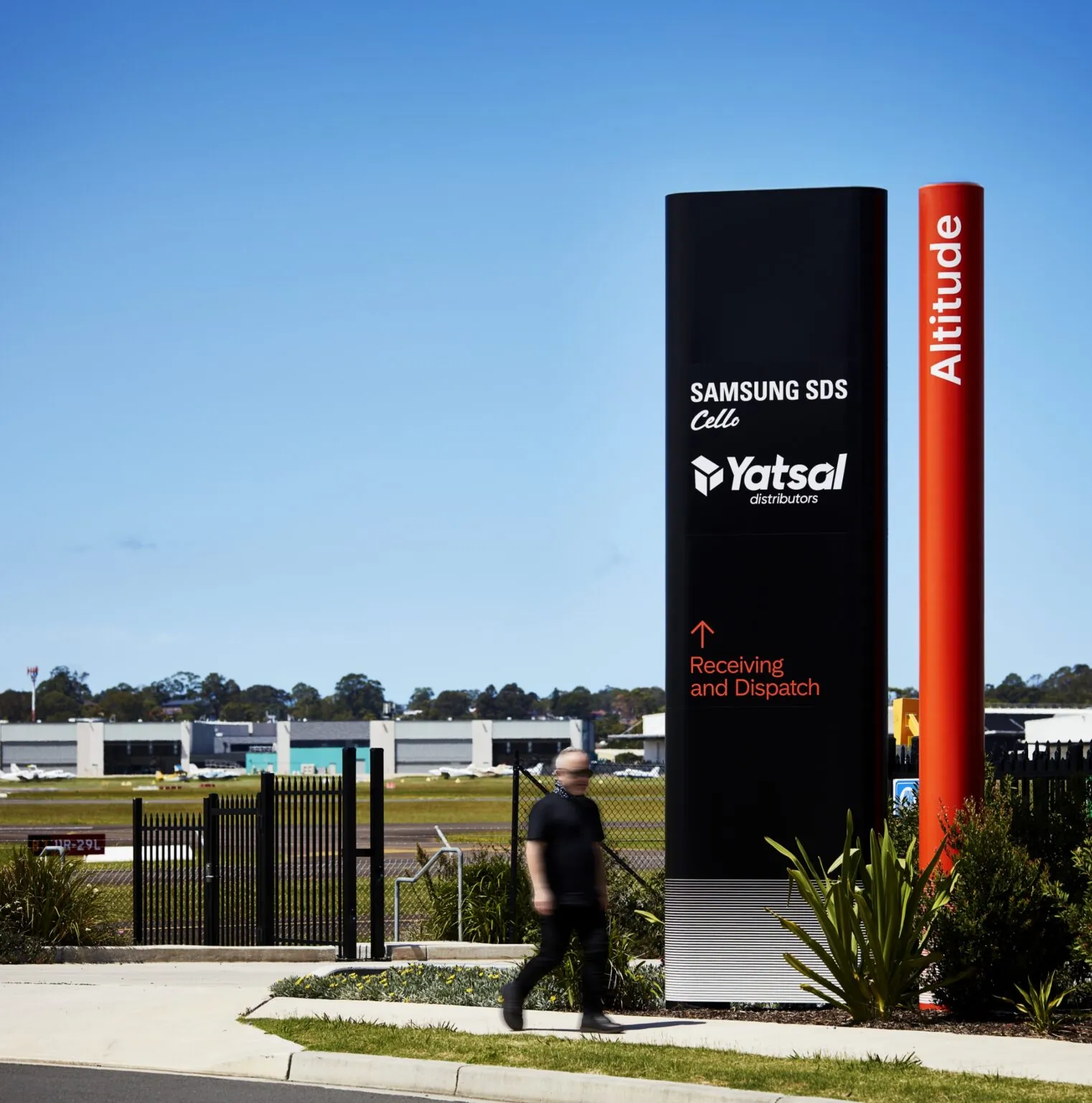 Aeria Bankstown Airport Signage and Wayfinding Strategy and Design