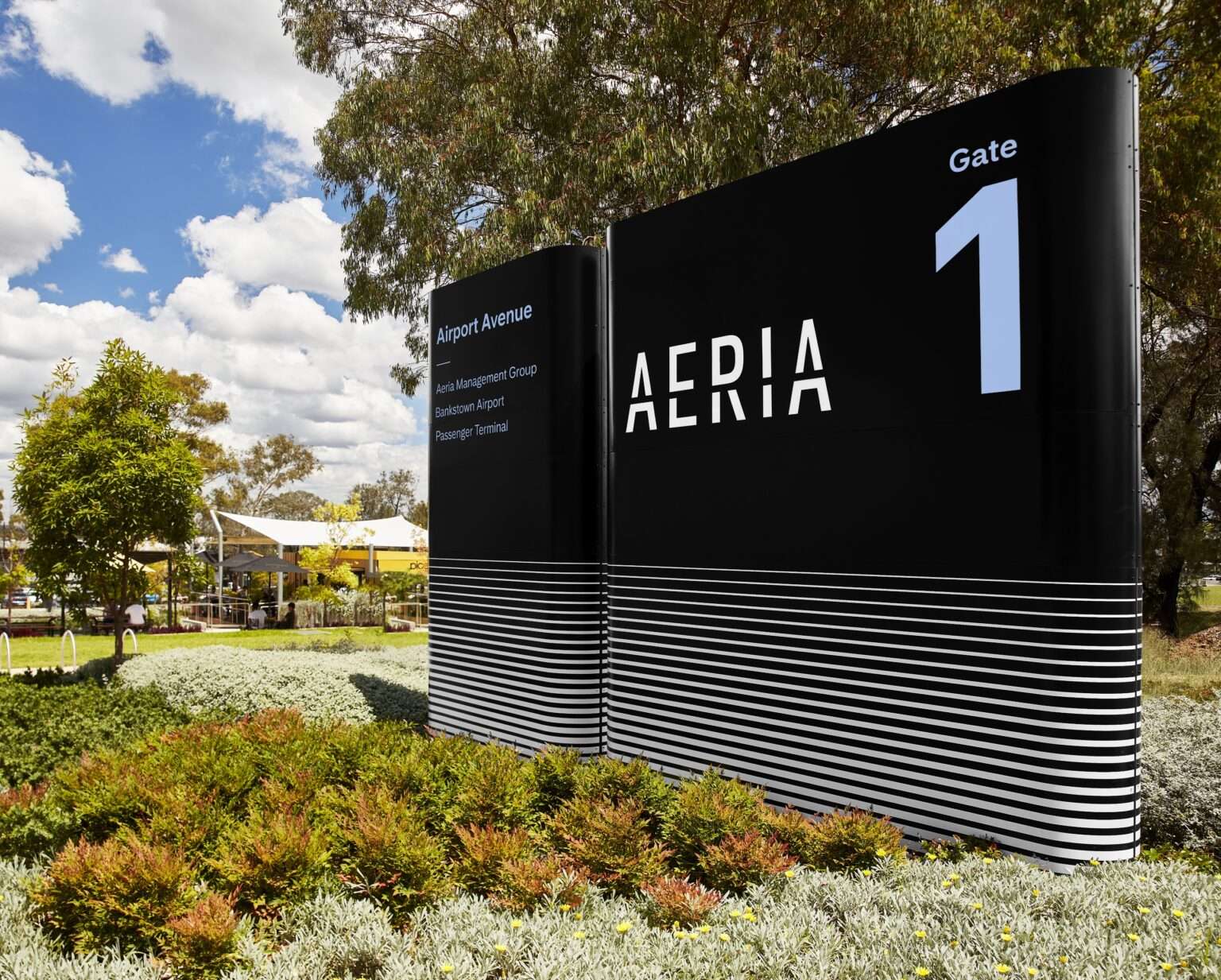Aeria Bankstown Precinct Masterplanning, signage and wayfinding
