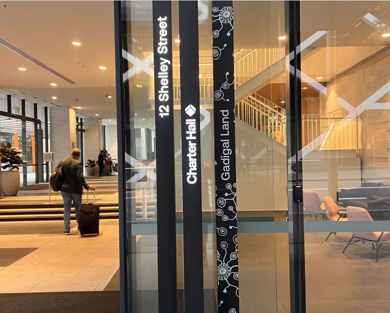 Charter Hall Acknowledgement of Country Pillars